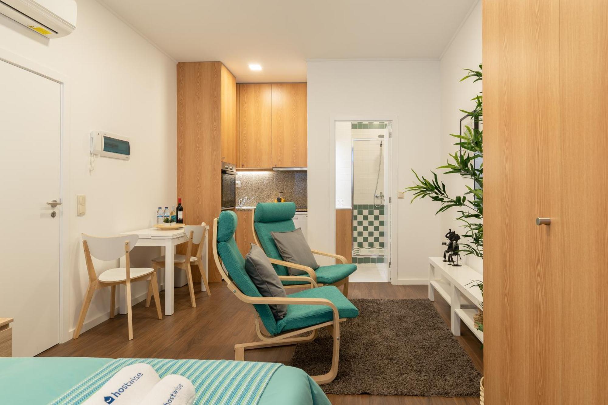 Host Wise - Modern Studios With Terrace - Walk Everywhere Porto Pokój zdjęcie